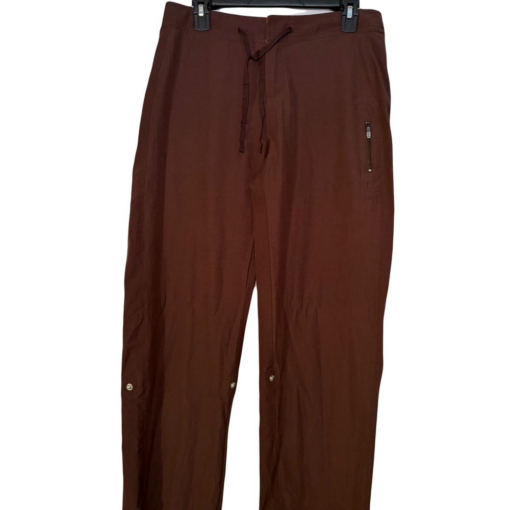 Danskin Now womens Dark Brown Drawstring pants size 8/10